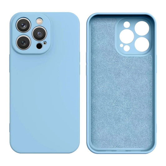 HURTEL Back case for iPhone 16e Silicone Case - blue