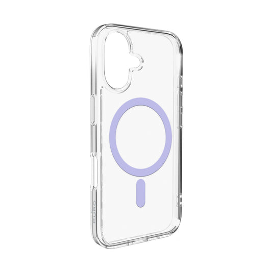 PURO Case cover for iPhone 17 Lite Mag MagSafe - transparent pink ring