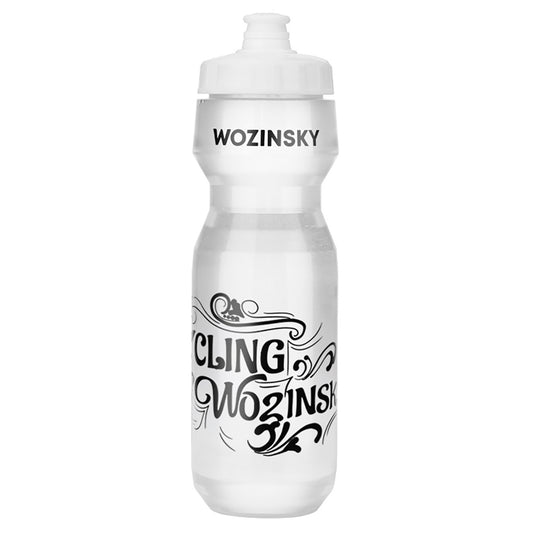 WOZINSKY Bicycle bottle for water and drinks 750ml - transparent