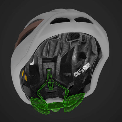 WOZINSKY Ultralight road bicycle helmet 54-58 cm - taupe – image 7