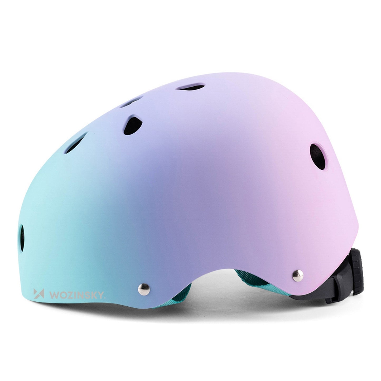 WOZINSKY BMX scooter bicycle helmet 48-52 cm - pink gradient – image 2