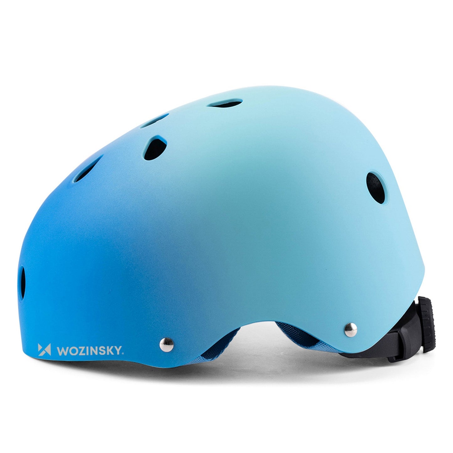 WOZINSKY BMX scooter bicycle helmet 48-52 cm - blue gradient – image 2