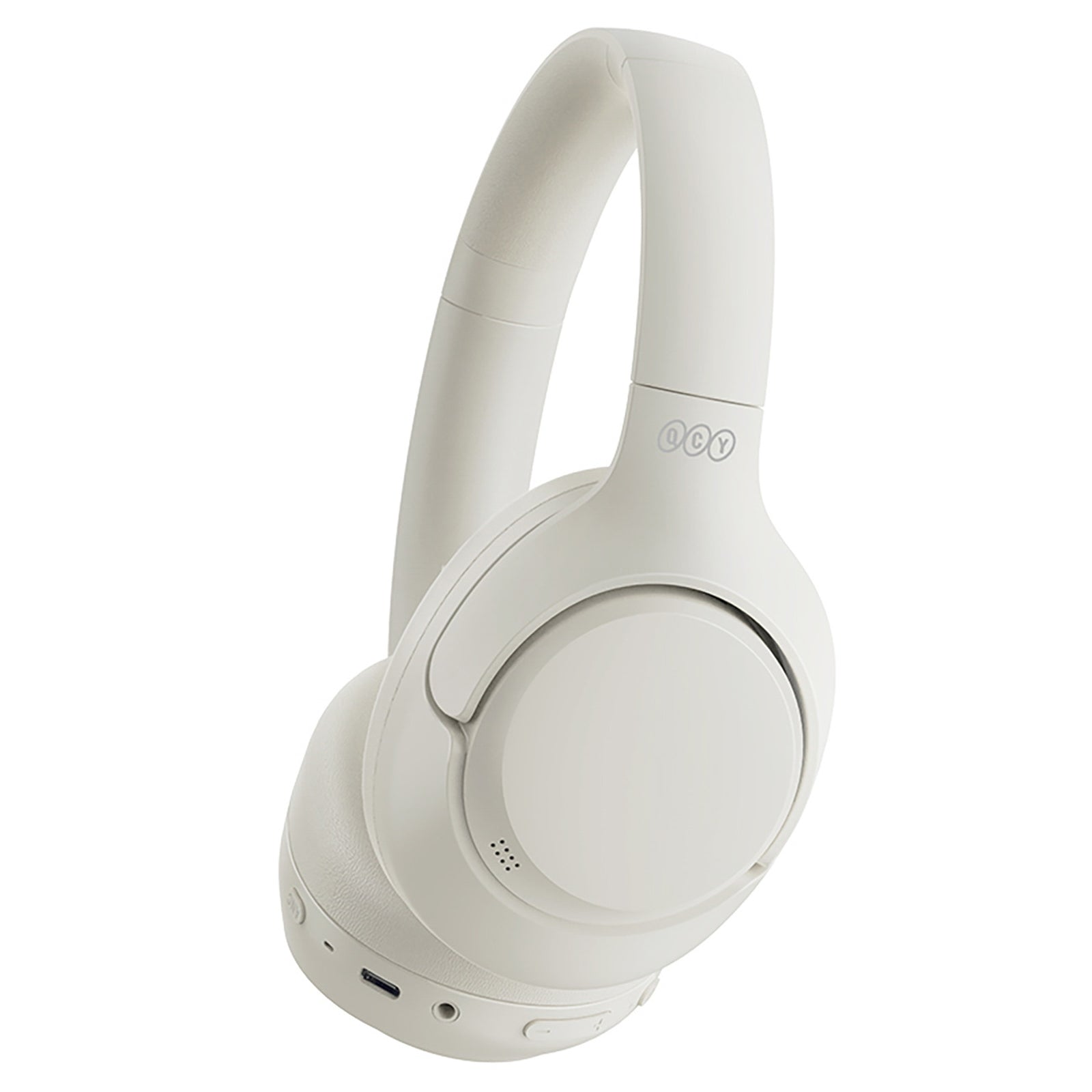 QCY H3 ANC Bluetooth Hi-Res Audio over-ear wireless headphones - white – image 8