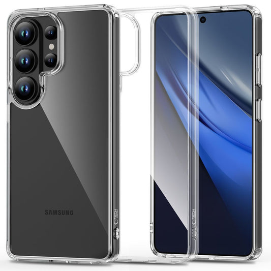 Tech-Protect Case cover for Samsung Galaxy S26 Ultra FlexAir Hybrid - transparent