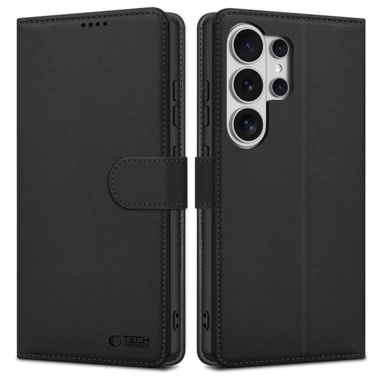 Tech-Protect Closed case with stand for Samsung Galaxy S26 Ultra Wallet - black