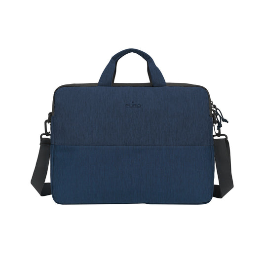PURO LITE bag with shoulder strap for Macbook, laptop up to 16" - dark blue