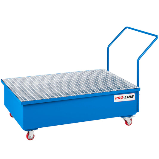 PRO-LINE Containment drip tray for 2 barrels PRO-LINE 1210x810x981mm mobile