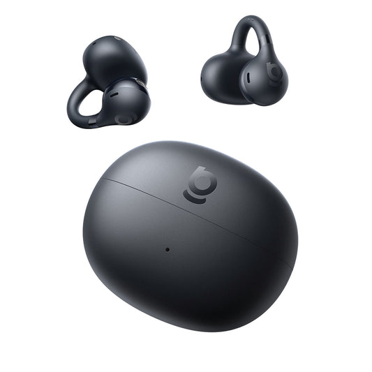 BASEUS Open design wireless headphones with clip OWS Bass BC1 - black
