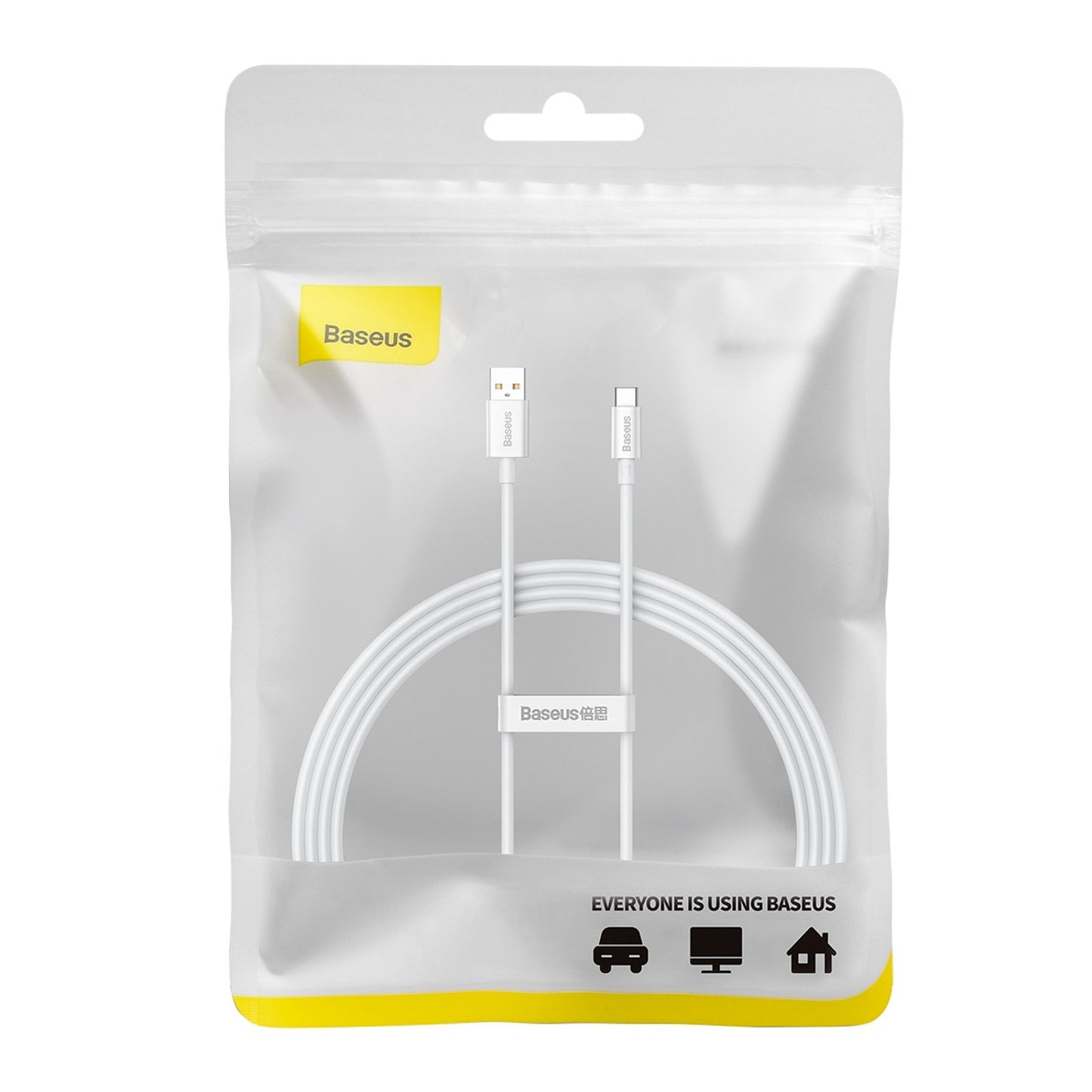 BASEUS USB-A - USB-C Superior Series cable 100W 1.5m - white – image 11