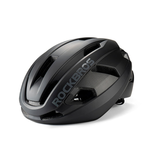 ROCKBROS LK-15 carbon fiber bicycle helmet 58-62 cm - black