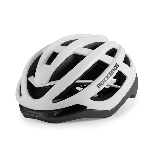 ROCKBROS Protective bicycle helmet HC-58WG-M 55-58 cm - white and gray
