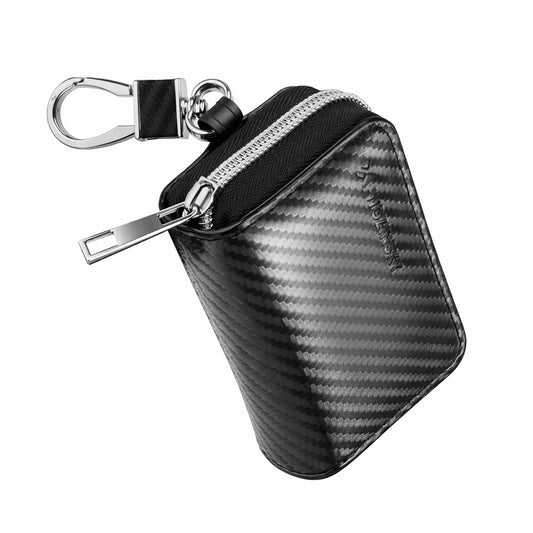 WOZINSKY Anti-theft case for car keys RFID Faraday cage - black
