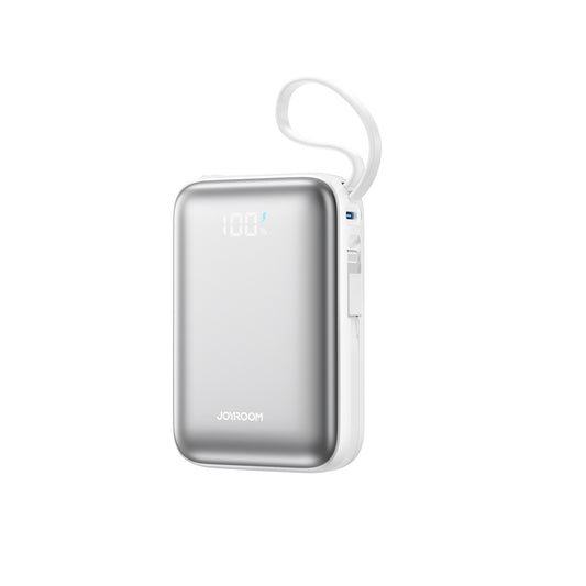 JOYROOM Powerbank 20000mAh 22.5W USB-C with double cable - white