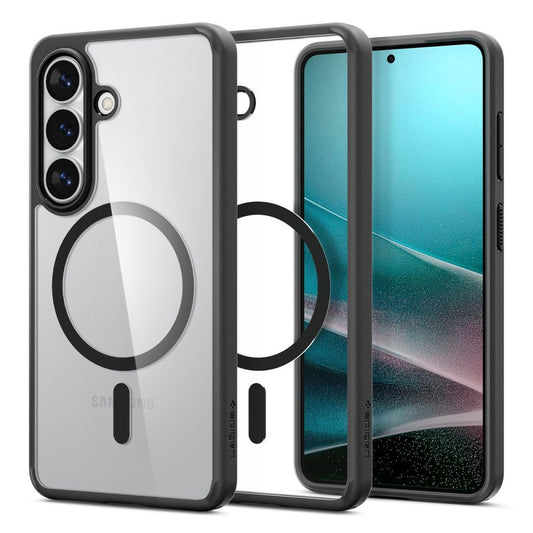 SPIGEN Case for Samsung Galaxy S26+ Ultra Hybrid Mag MagSafe - transparent and black