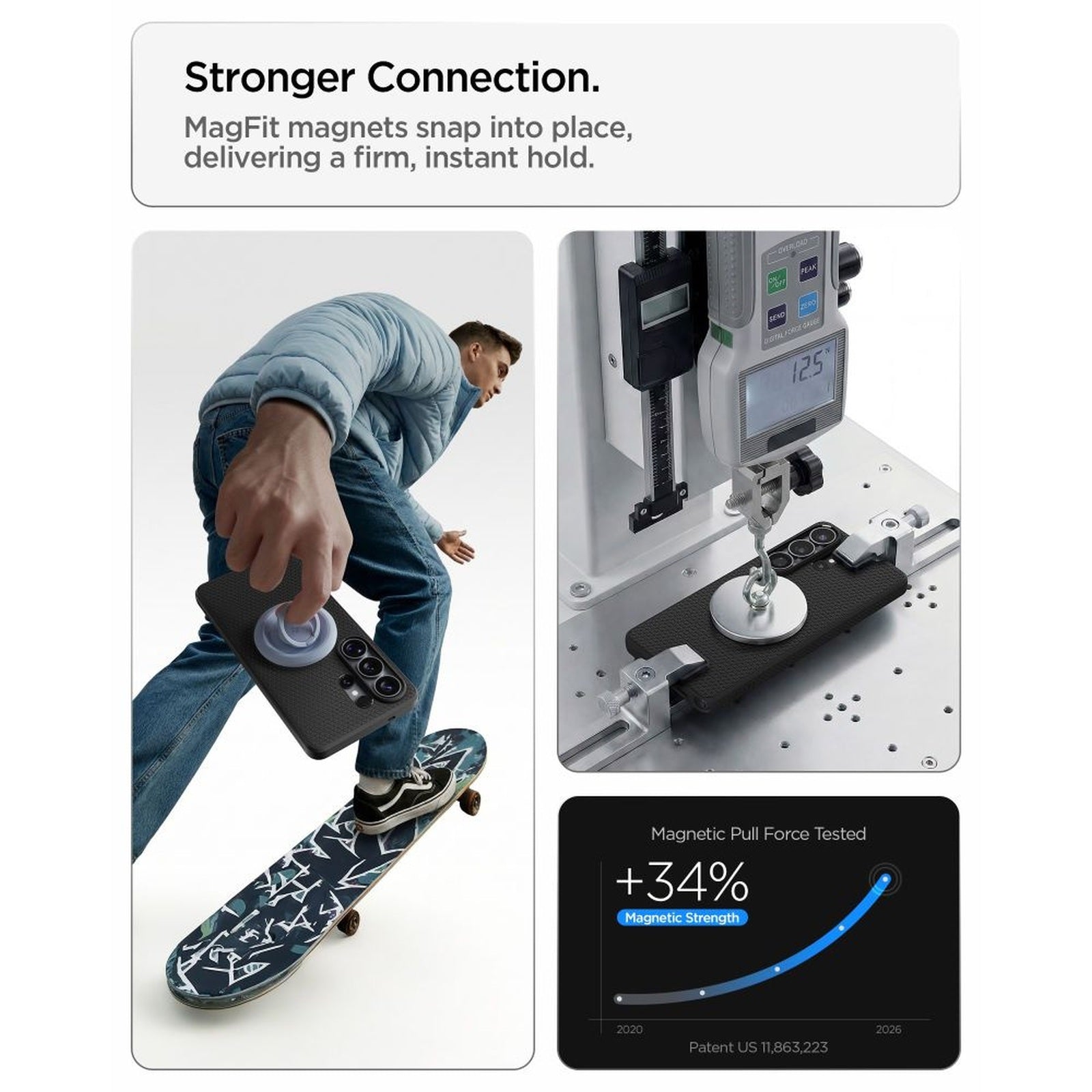 SPIGEN Case cover for Samsung Galaxy S26 Ultra Liquid Air Mag MagSafe - black – image 10