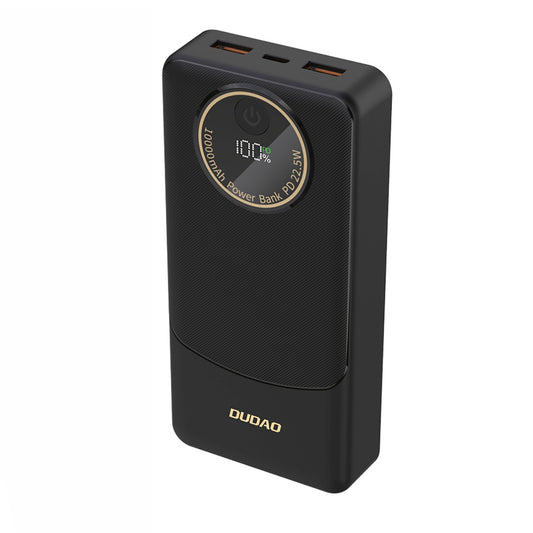 DUDAO Powerbank 20000mAh USB-A USB-C K12Pro 22.5W PD - black