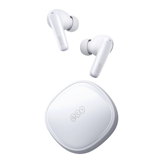 QCY T13X ENC IPX5 Bluetooth wireless in-ear headphones - white