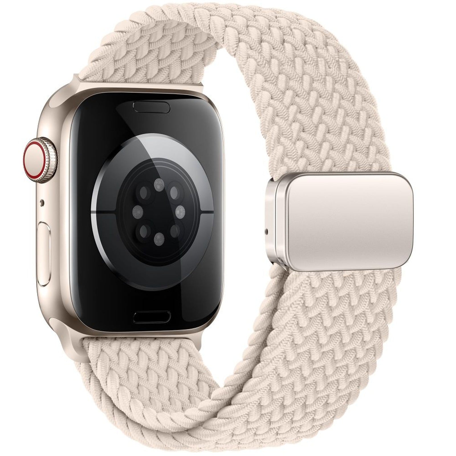 Tech-Protect Nylonmag nylon strap for Apple Watch 4/5/6/7/8/9/SE/Ultra 1/2 42/44/45/49 mm - beige – image 2