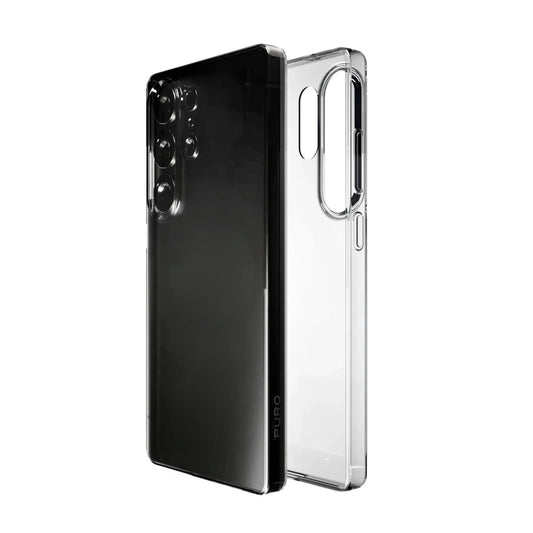PURO Silicone case for Samsung Galaxy S25 Ultra 03 Nude - transparent