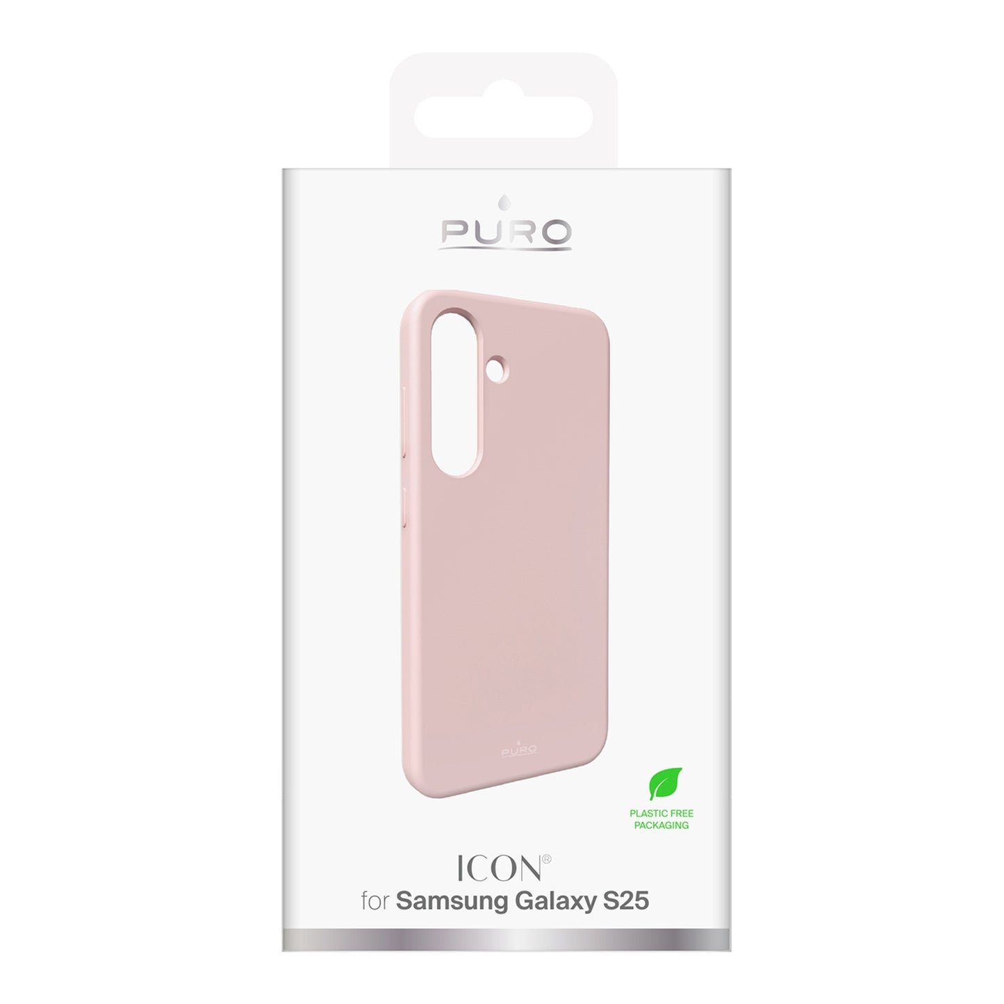 PURO Silicone case cover for Samsung Galaxy S25 Icon - pink – image 4