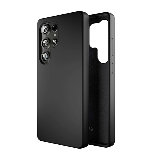 PURO Silicone case cover for Samsung Galaxy S25 Ultra Icon - black