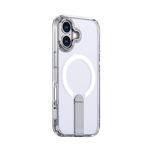 HURTEL Case cover with stand for iPhone 17 Hybrid Armor X MagSafe - transparent