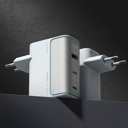 DUDAO GaN 30W USB-A - USB-C wall charger with USB-C cable - white – image 37