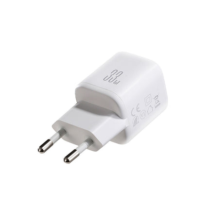 JOYROOM USB-A USB-C 33W wall charger - white – image 4