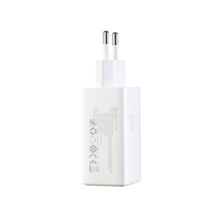 DUDAO GaN 30W USB-A - USB-C wall charger with USB-C cable - white – image 45
