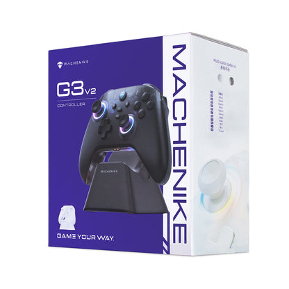 MACHENIKE G3 V2 wireless game controller with charging station - black – image 5