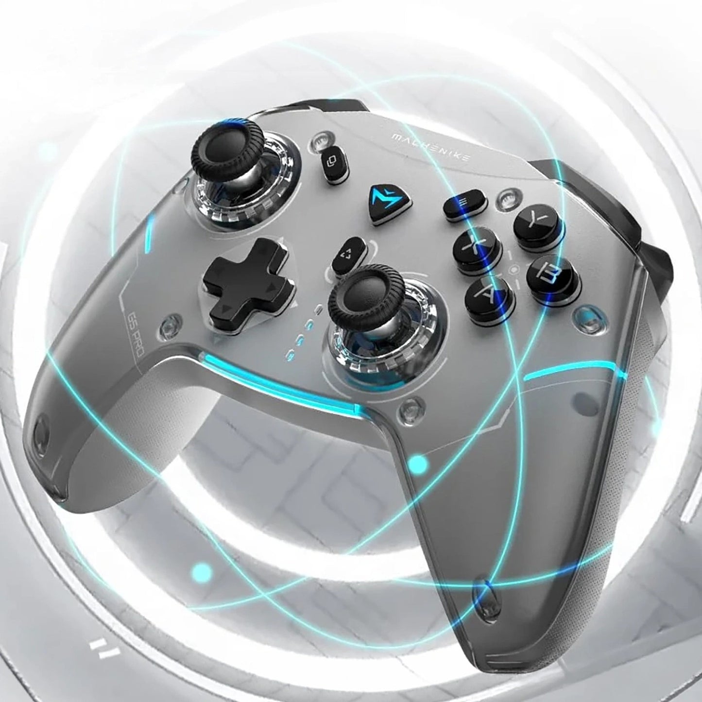 MACHENIKE G5Pro Max wireless controller with gaming charging station - gray – image 4