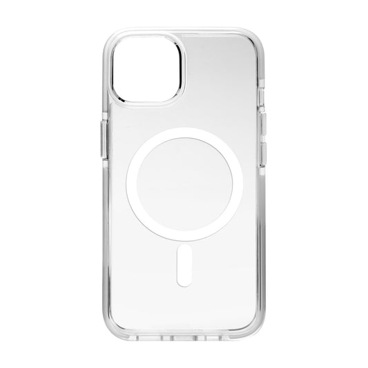 PURO Silicone case for iPhone 15 Lite Mag Pro MagSafe - transparent