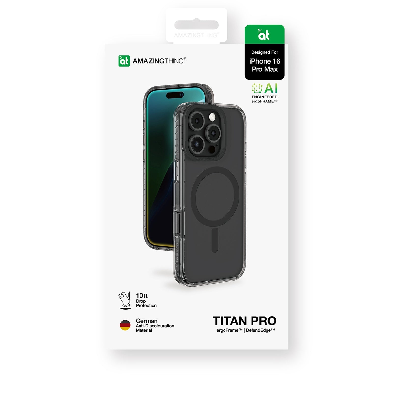 AmazingThing Silicone case for iPhone 16 Pro Max Titan Pro Mag Case - black – image 5