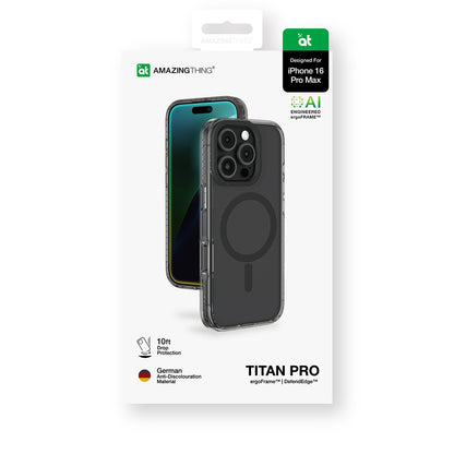 AmazingThing Silicone case for iPhone 16 Pro Max Titan Pro Mag Case - black – image 5