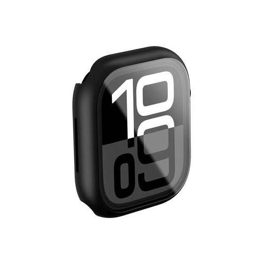 AmazingThing Case with tempered glass for Apple Watch 42mm Radix Glass - black