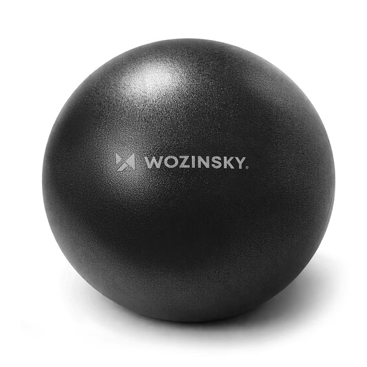 WOZINSKY Gymnastic ball for rehabilitation exercises, 22 cm - black