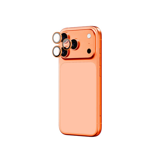 AmazingThing Camera glass for iPhone 17 Pro / Pro Max Lens Glass - with an orange frame