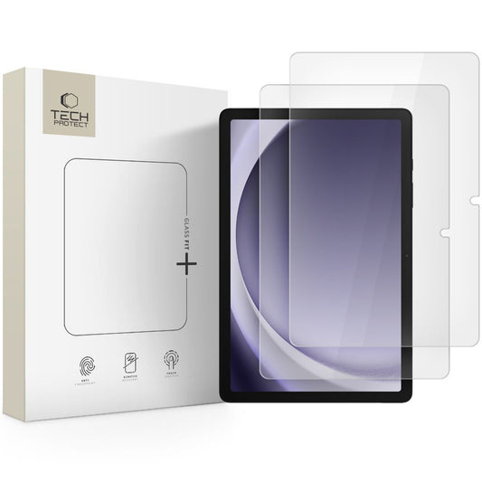 Tech-Protect Tempered glass for Samsung Galaxy Tab A9+ / A11+ Plus 11.0 Glass Fit+ transparent - 2 pcs.