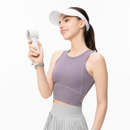Jisulife Portable mini fan 4000mAh USB-C - gray – image 8