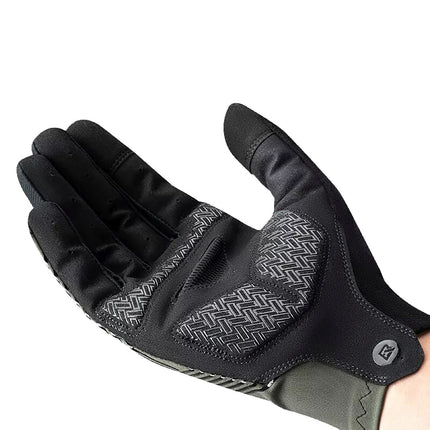 ROCKBROS Shock-absorbing cycling gloves, size L - green and black – image 14