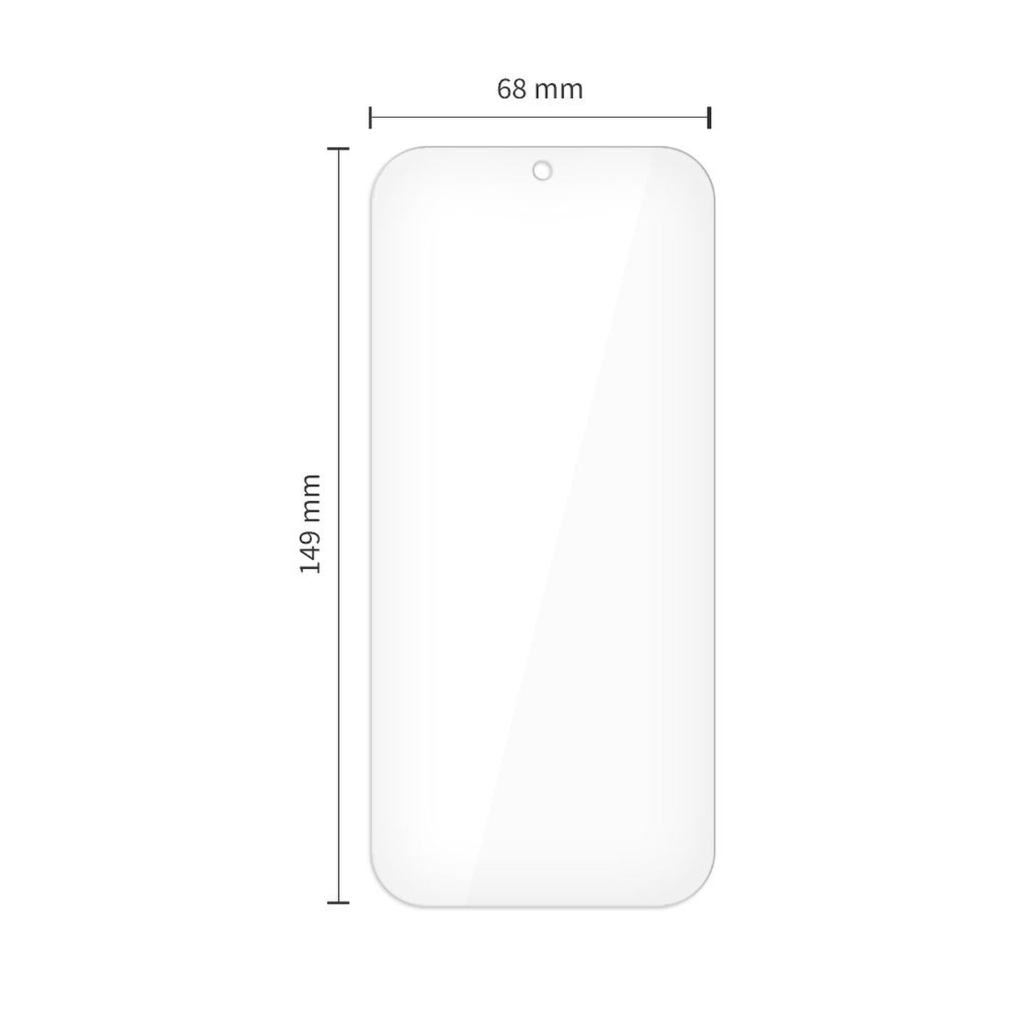 Tech-Protect Tech-Protect Glass Fit+ 2-pack tempered glass for Google Pixel 9 / 9 Pro / 10 / 10 Pro - transparent – image 2
