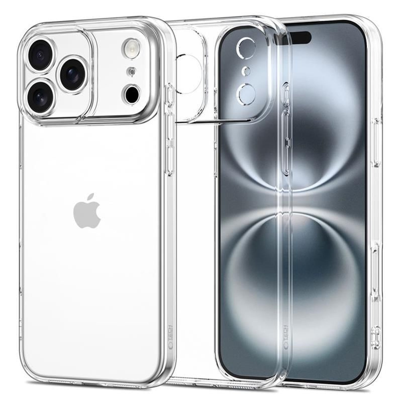 Tech-Protect Case cover for iPhone 17 Pro Max FlexAir - transparent