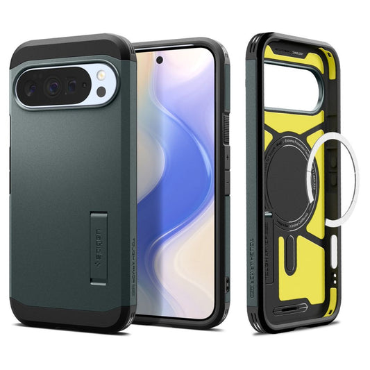 SPIGEN Case cover for Google Pixel 10 Pro XL Tough Armor Mag MagSafe - green