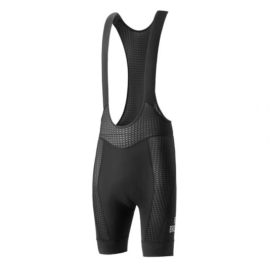 ROCKBROS Men's short cycling shorts with suspenders and insert, Size M - black