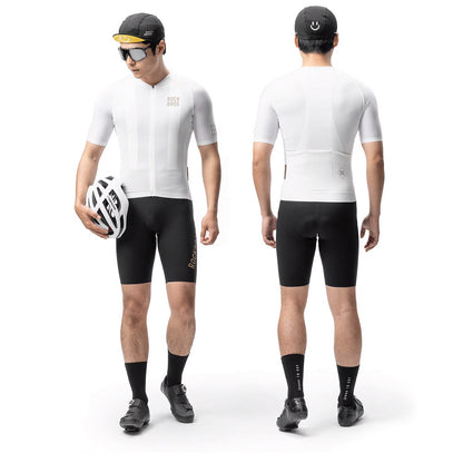ROCKBROS Diamond short-sleeved cycling jersey, size XL - white – image 2