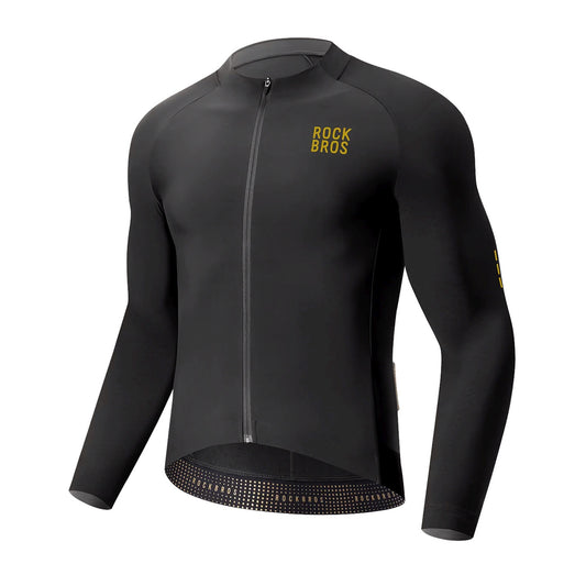 ROCKBROS Diamond autumn/winter cycling jacket, size S - black