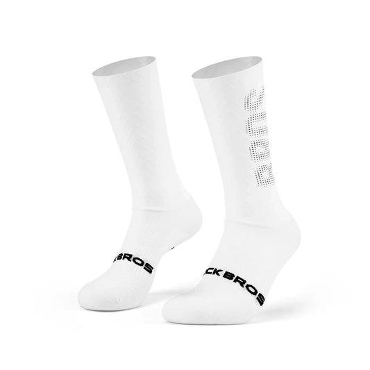 ROCKBROS Breathable cycling socks, size 36-38 - white