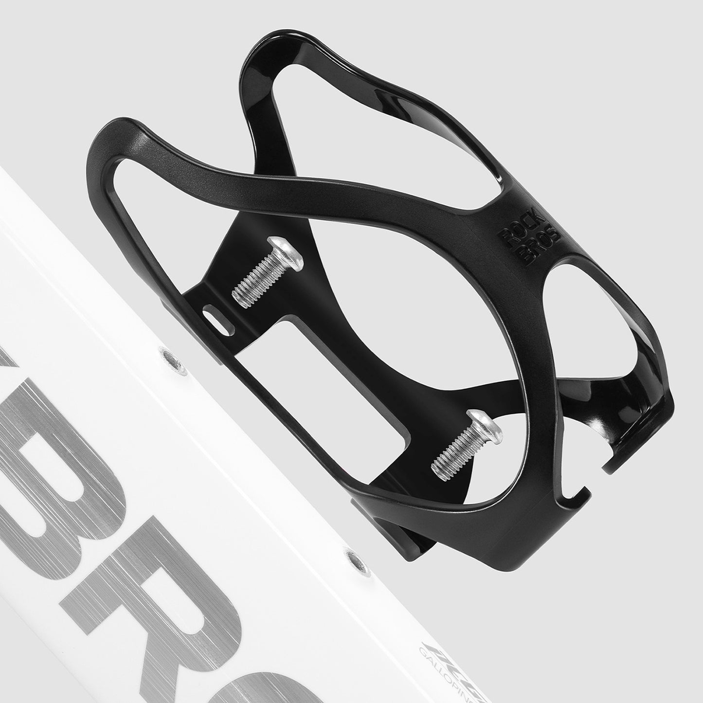 ROCKBROS Plastic bicycle basket holder for water bottle - black – image 5