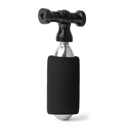 ROCKBROS CO2 Bicycle Pump Head Aluminum Alloy Valve Without Cartridge Compatible with Presta Schrader