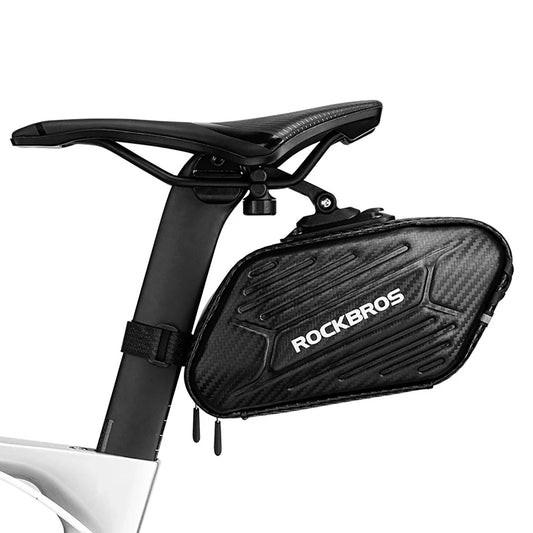 ROCKBROS Rigid bicycle saddle bag 1.5L - black